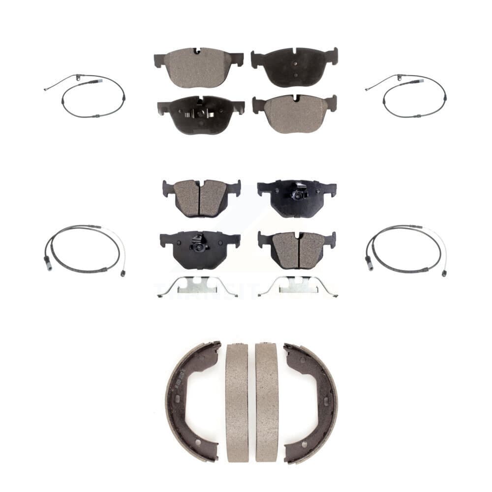 Positive Plus - KPW-100523 - Front and Rear Disc Brake Pad Kits image 1