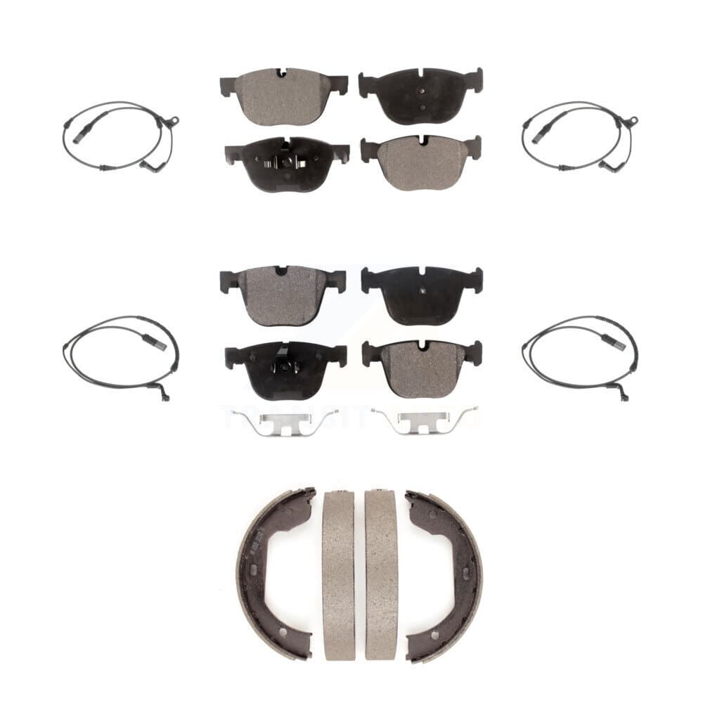 Positive Plus - KPW-100528 - Front and Rear Disc Brake Pad Kits image 1