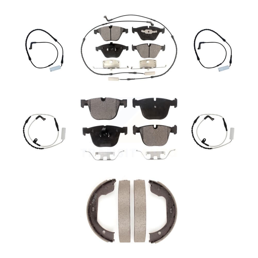 Positive Plus - KPW-100534 - Front and Rear Disc Brake Pad Kits image 1