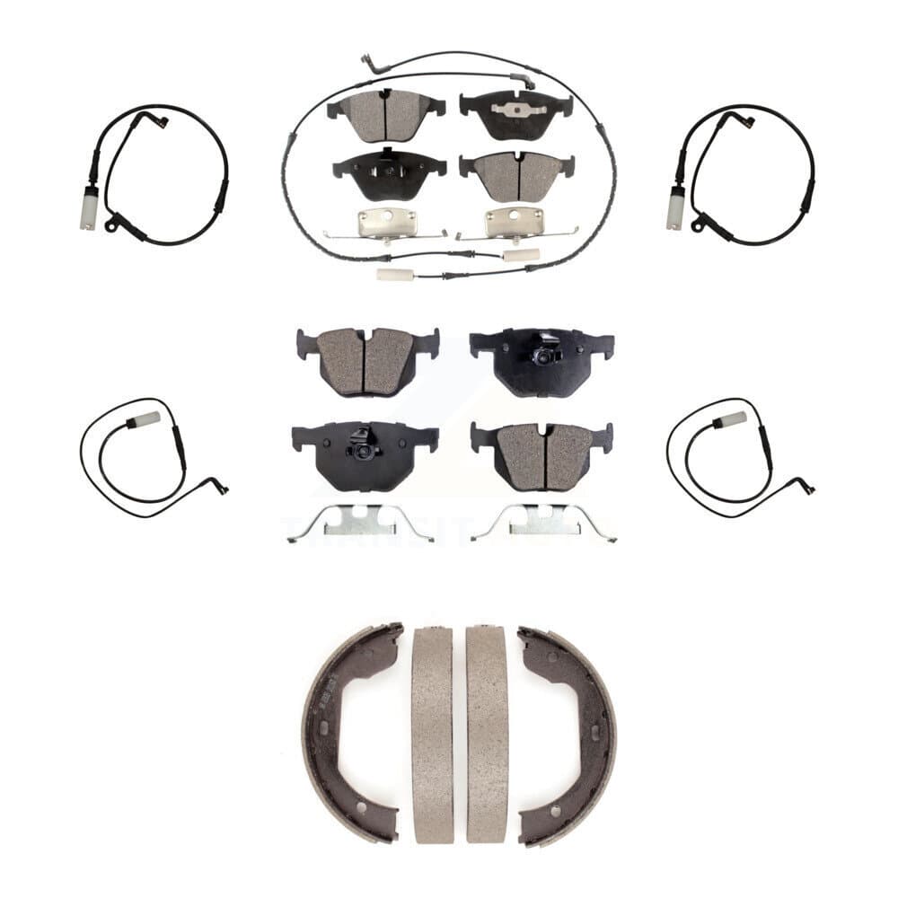 Positive Plus - KPW-100549 - Front and Rear Disc Brake Pad Kits image 1