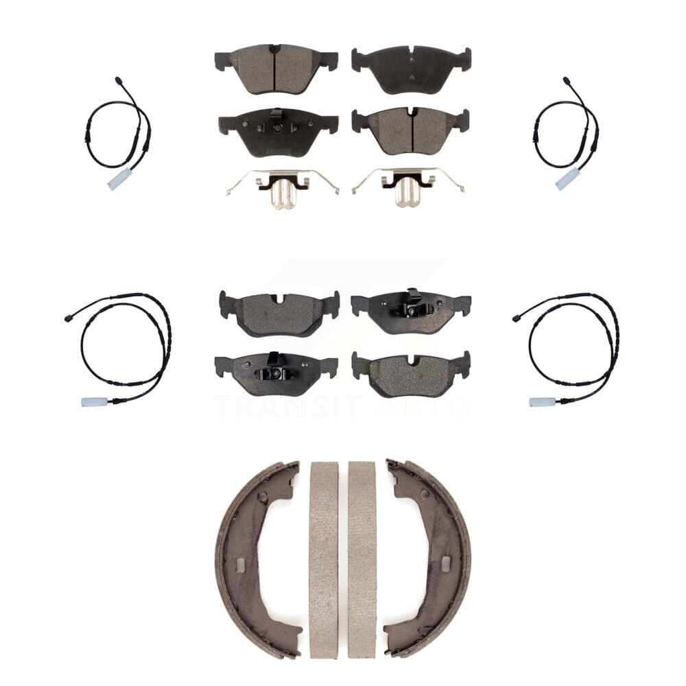 Positive Plus - KPW-100565 - Front and Rear Disc Brake Pad Kits image 1