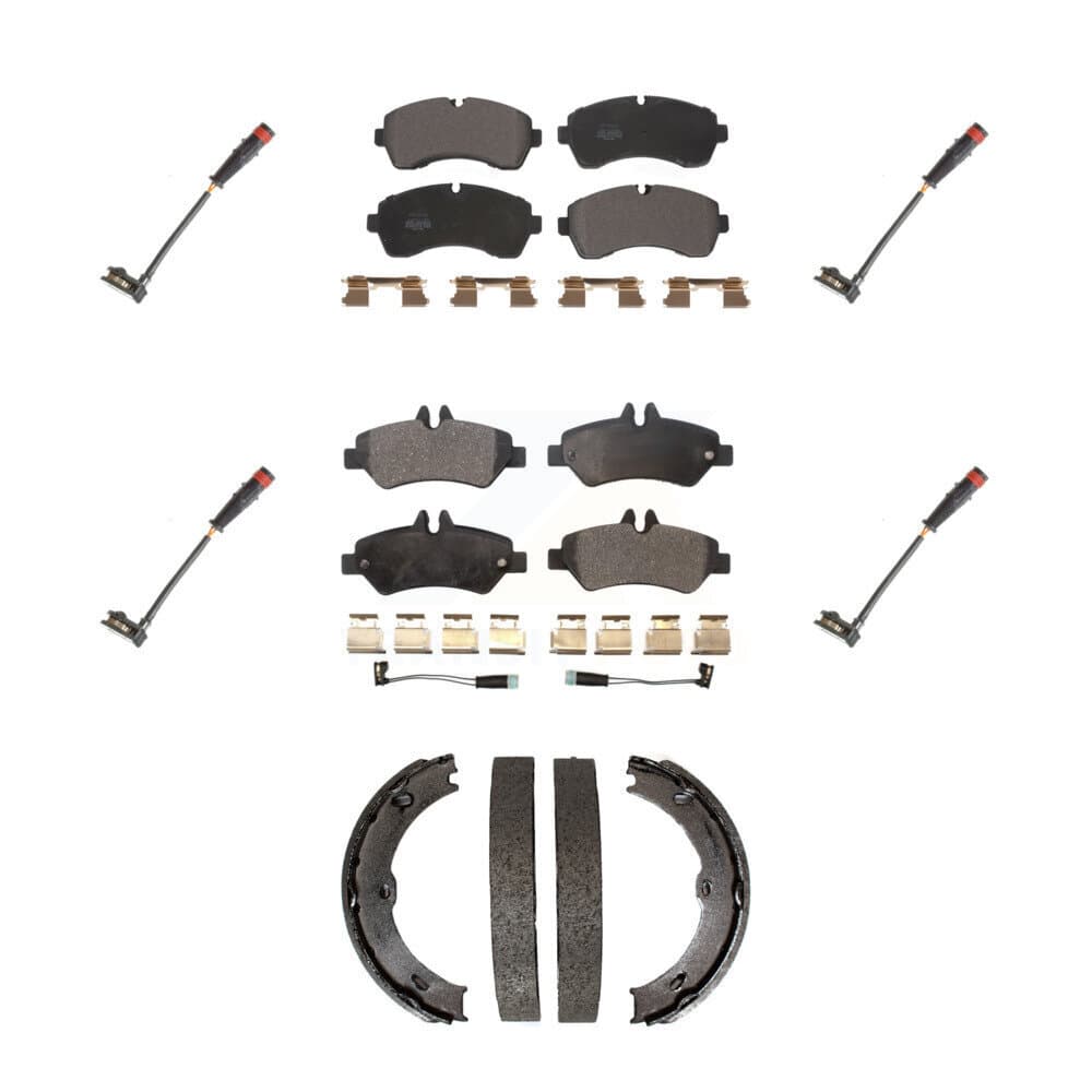 Positive Plus - KPW-101299 - Front and Rear Disc Brake Pad Kits image 1