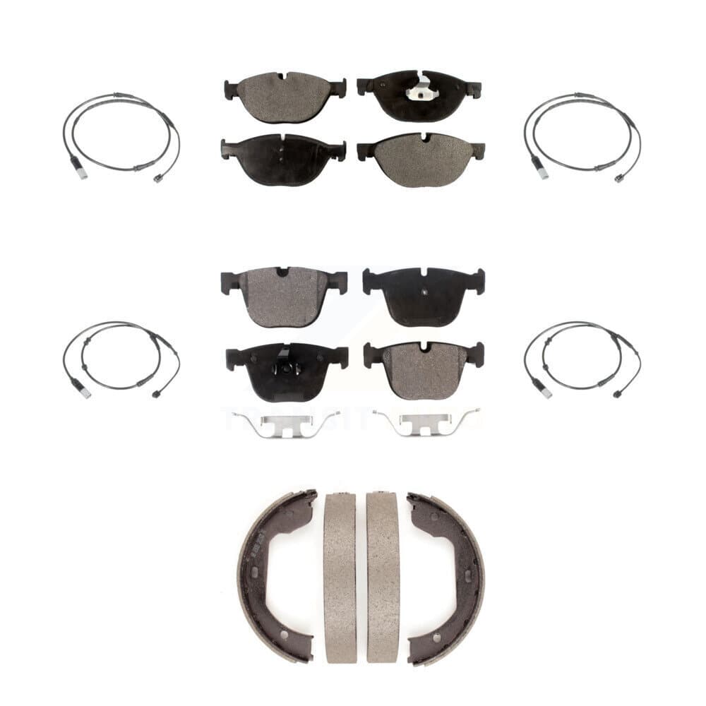 Positive Plus - KPW-101300 - Front and Rear Disc Brake Pad Kits image 1