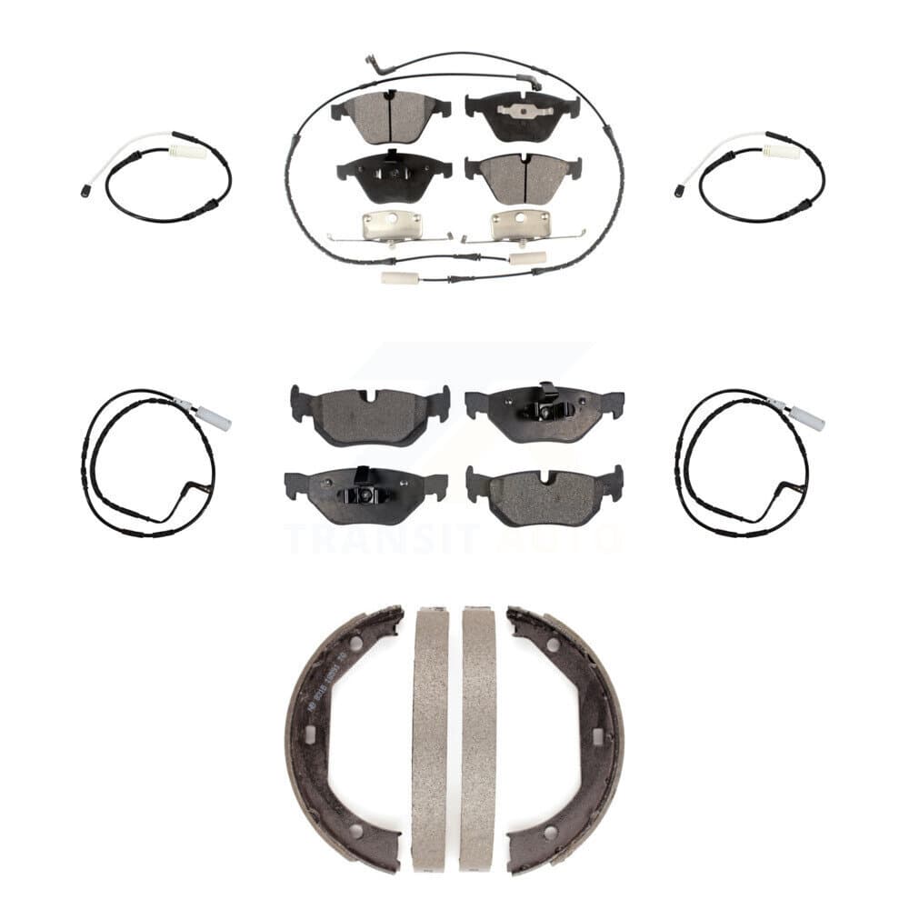 Positive Plus - KPW-101318 - Front and Rear Disc Brake Pad Kits image 1
