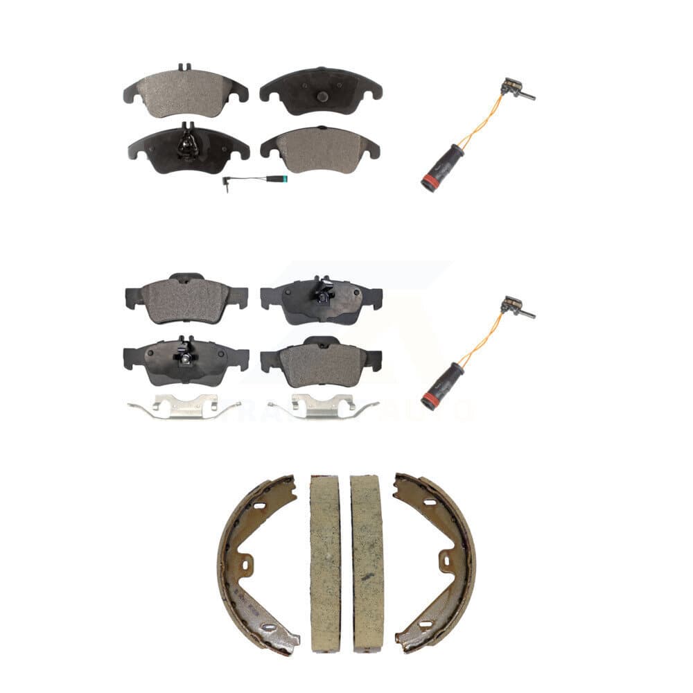 Positive Plus - KPW-101537 - Front and Rear Disc Brake Pad Kits image 1