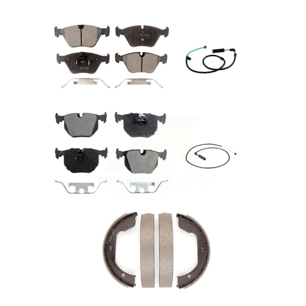 Positive Plus - KPW-101538 - Front and Rear Disc Brake Pad Kits image 1