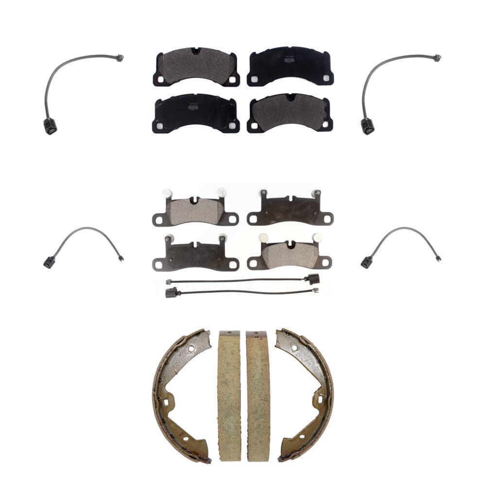 Positive Plus - KPW-101545 - Front and Rear Disc Brake Pad Kits image 1