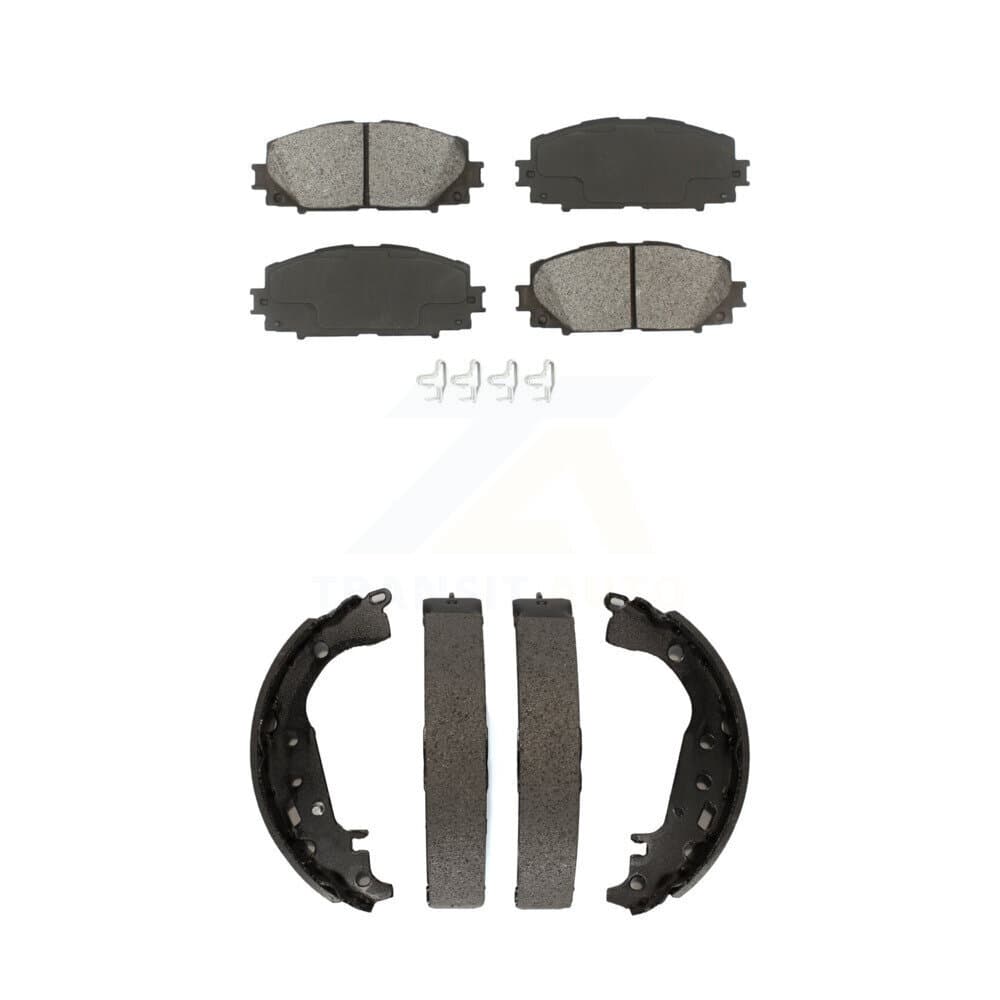 Transit Auto - KSN-100023 - Front and Rear Disc Brake Pad Kits image 1