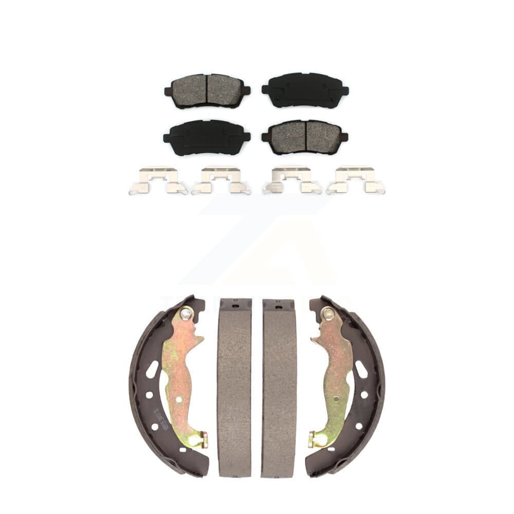 Transit Auto - KSN-100038 - Front and Rear Disc Brake Pad Kits image 1