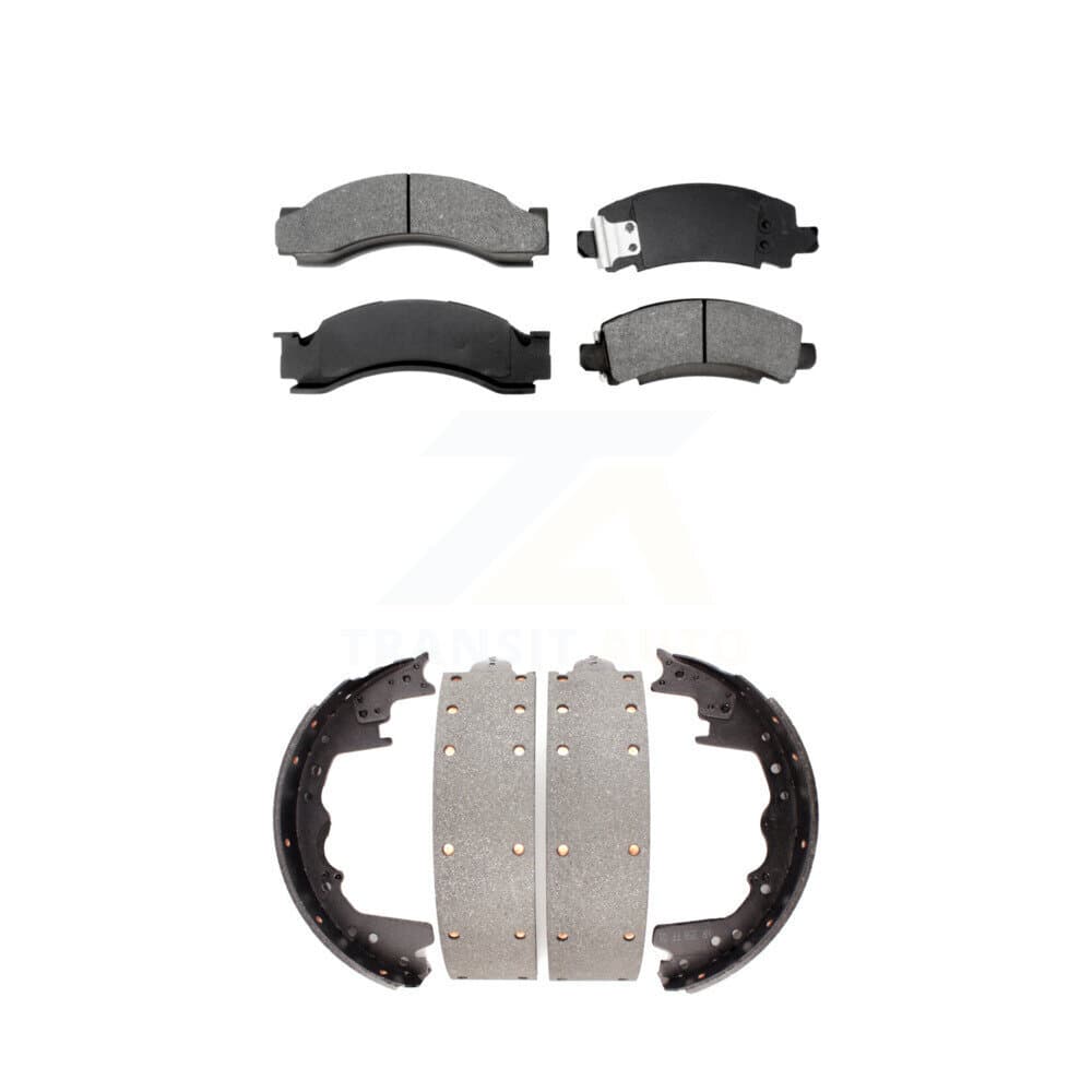 Transit Auto - KSN-100039 - Front and Rear Disc Brake Pad Kits image 1