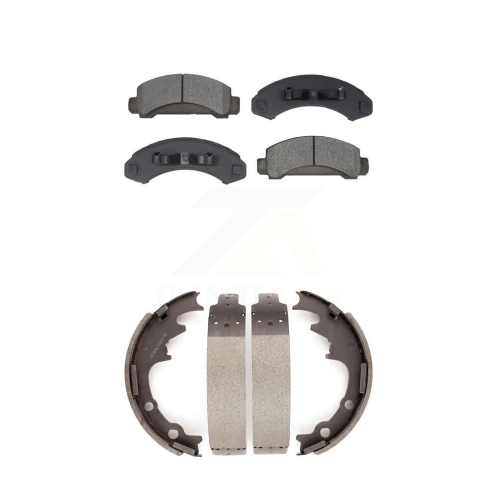 Transit Auto - KSN-100057 - Front and Rear Disc Brake Pad Kits image 1