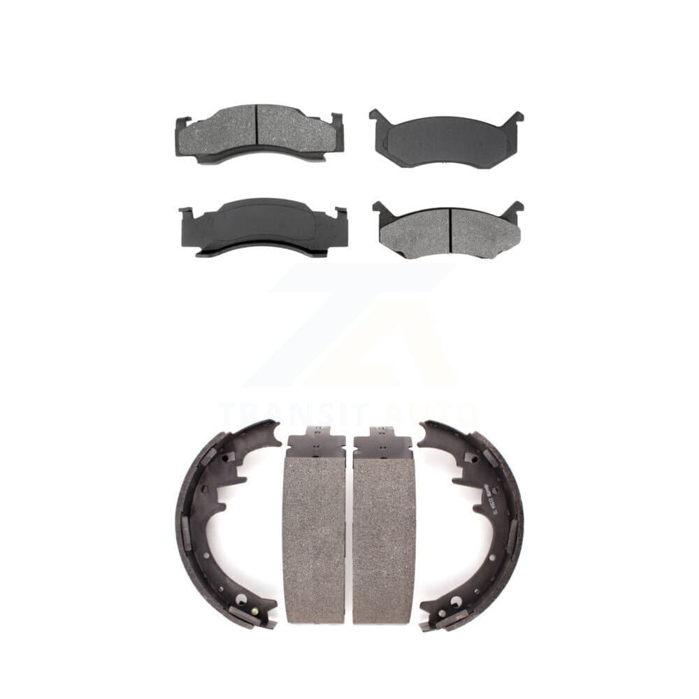 Transit Auto - KSN-100060 - Front and Rear Disc Brake Pad Kits image 1