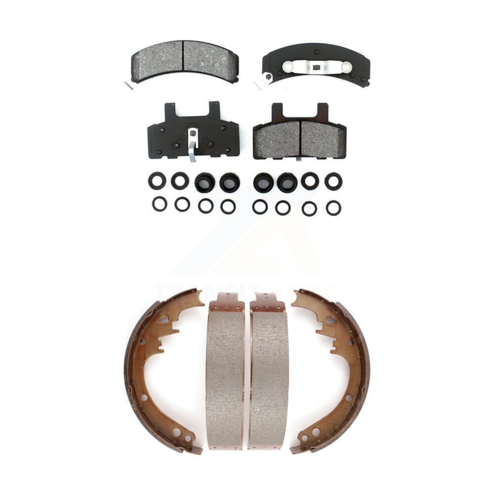 Transit Auto - KSN-100068 - Front and Rear Disc Brake Pad Kits image 1