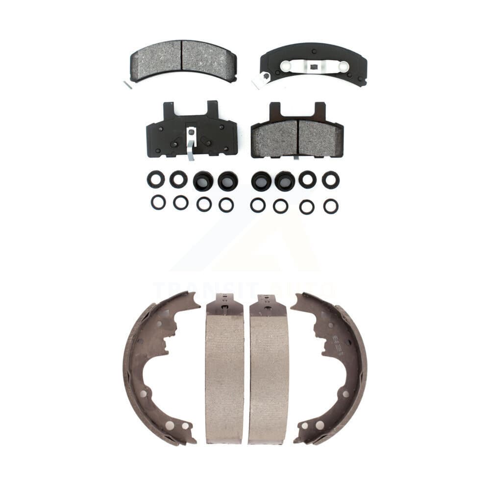 Transit Auto - KSN-100070 - Front and Rear Disc Brake Pad Kits image 1