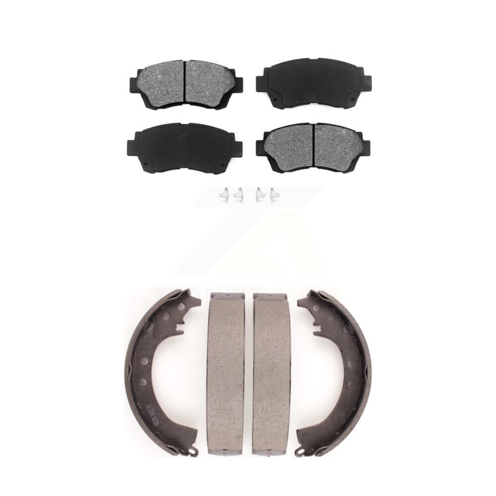 Transit Auto - KSN-100099 - Front and Rear Disc Brake Pad Kits image 1