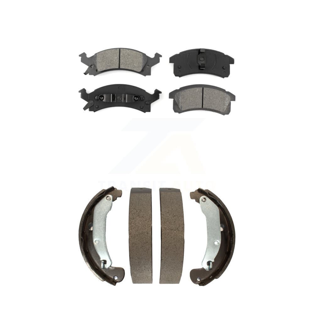 Transit Auto - KSN-100110 - Front and Rear Disc Brake Pad Kits image 1