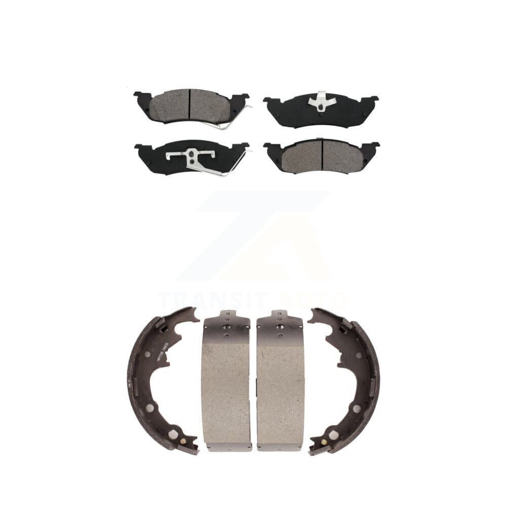 Transit Auto - KSN-100125 - Front and Rear Disc Brake Pad Kits image 1