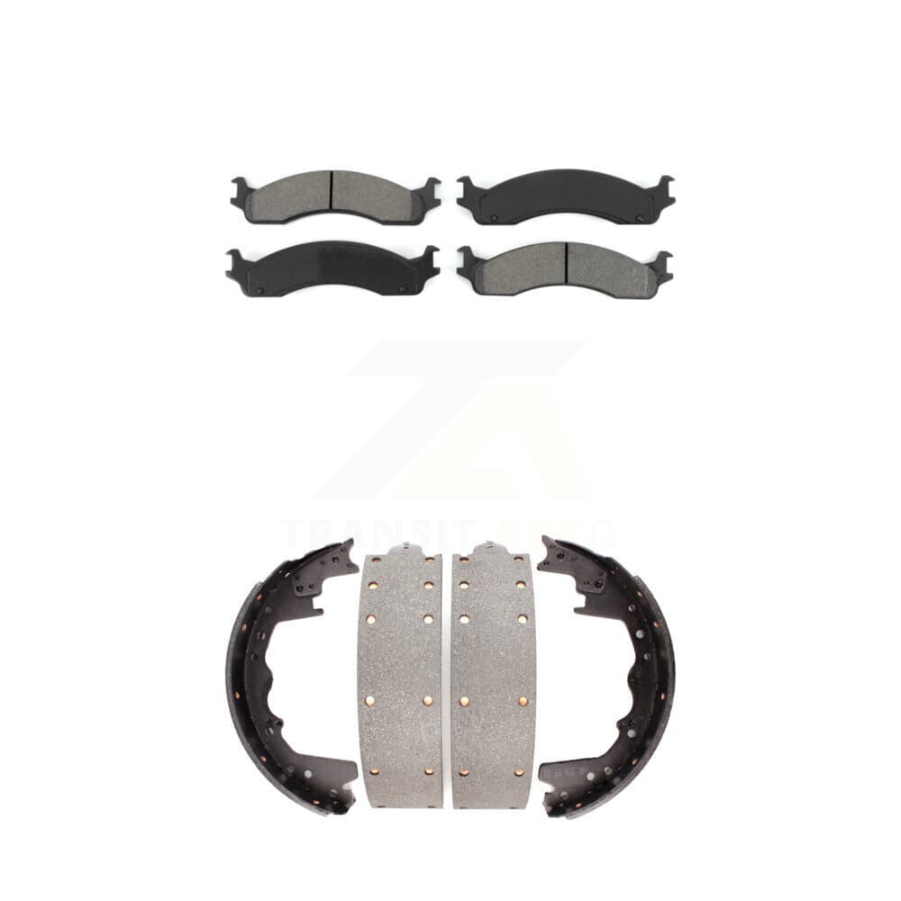 Transit Auto - KSN-100156 - Front and Rear Disc Brake Pad Kits image 1