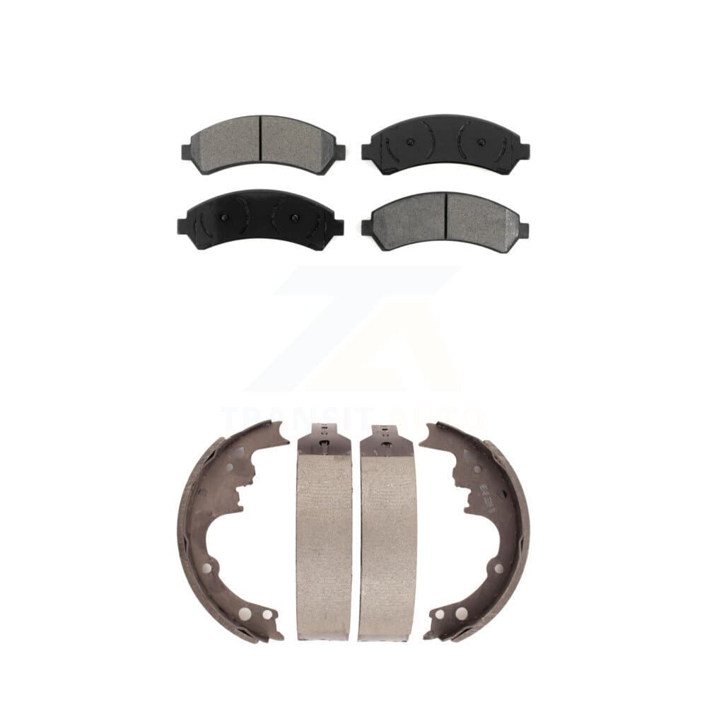 Transit Auto - KSN-100177 - Front and Rear Disc Brake Pad Kits image 1
