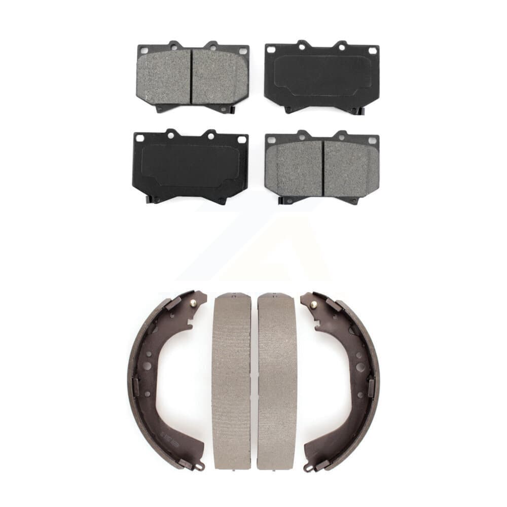 Transit Auto - KSN-100195 - Front and Rear Disc Brake Pad Kits image 1