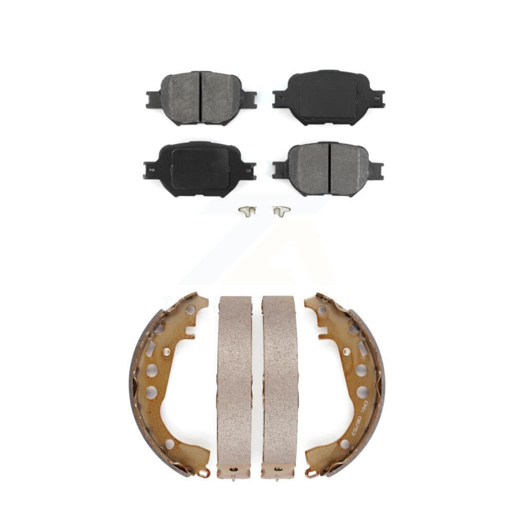 Transit Auto - KSN-100200 - Front and Rear Disc Brake Pad Kits image 1