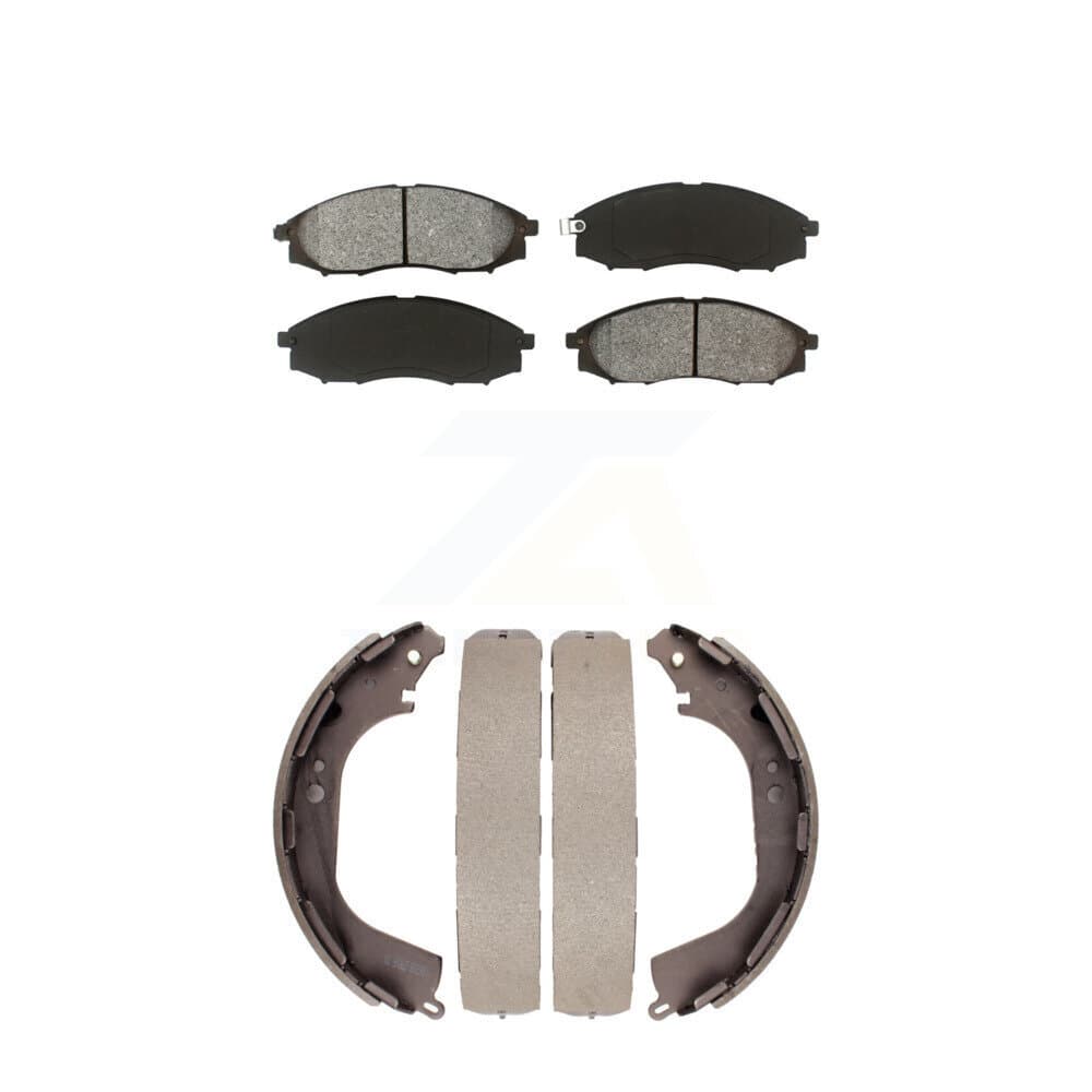 Transit Auto - KSN-100207 - Front and Rear Disc Brake Pad Kits image 1