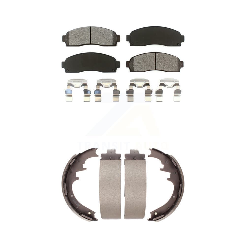 Transit Auto - KSN-100210 - Front and Rear Disc Brake Pad Kits image 1