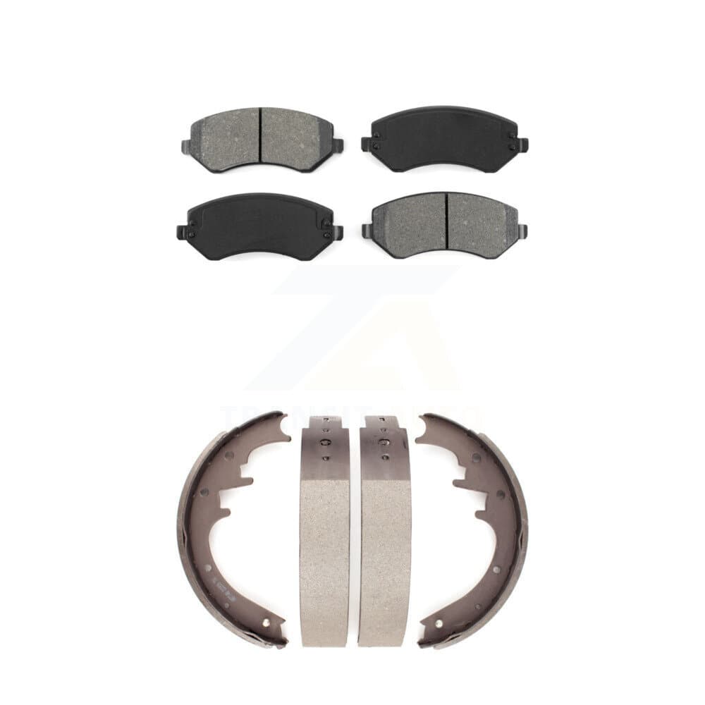 Transit Auto - KSN-100223 - Front and Rear Disc Brake Pad Kits image 1