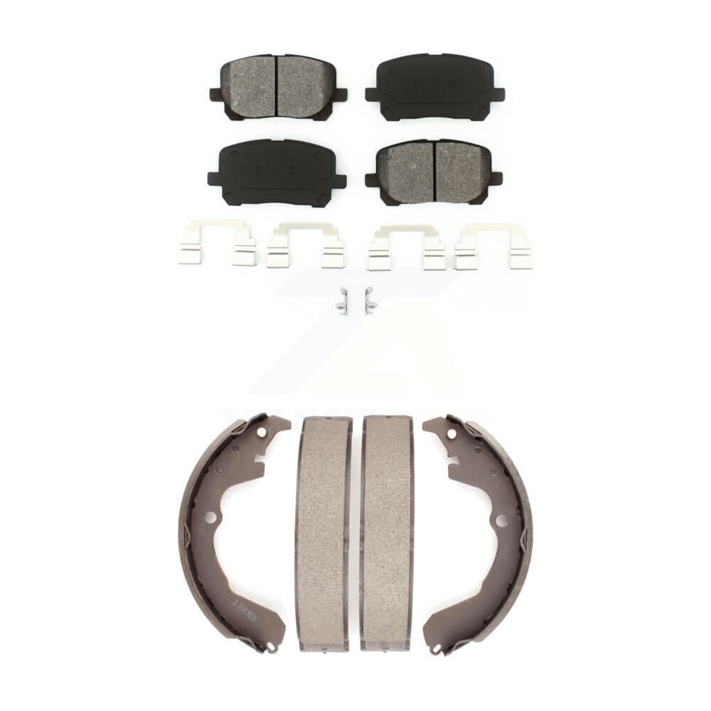 Transit Auto - KSN-100249 - Front and Rear Disc Brake Pad Kits image 1