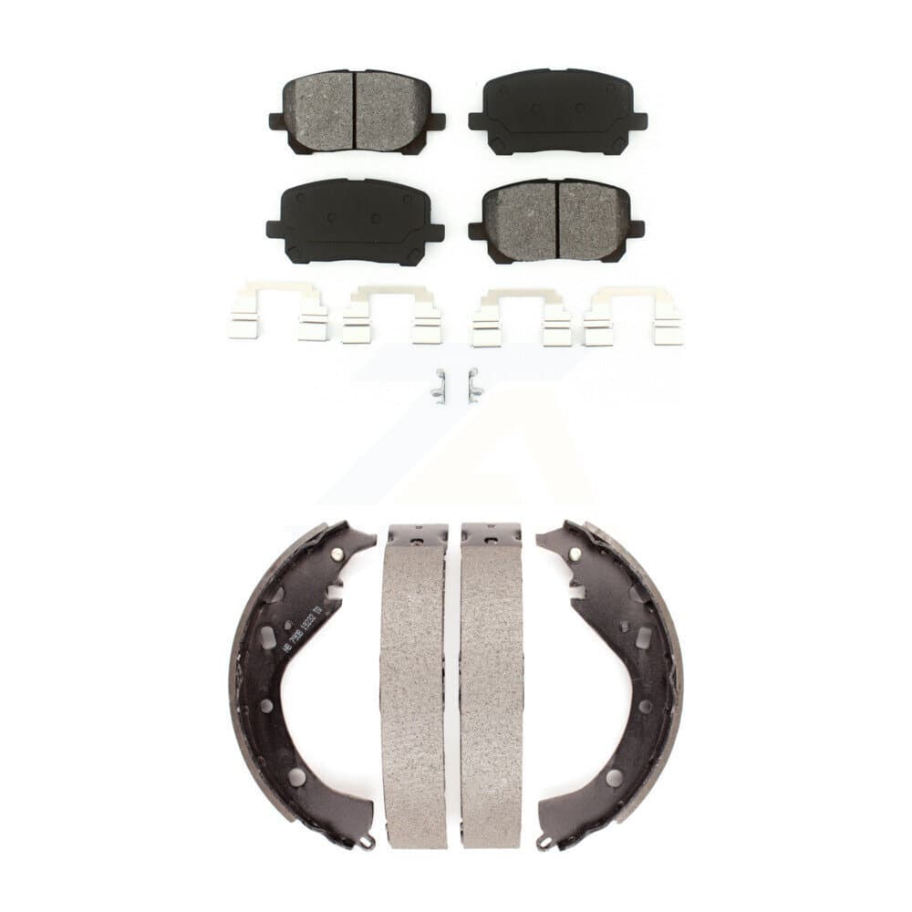Transit Auto - KSN-100250 - Front and Rear Disc Brake Pad Kits image 1