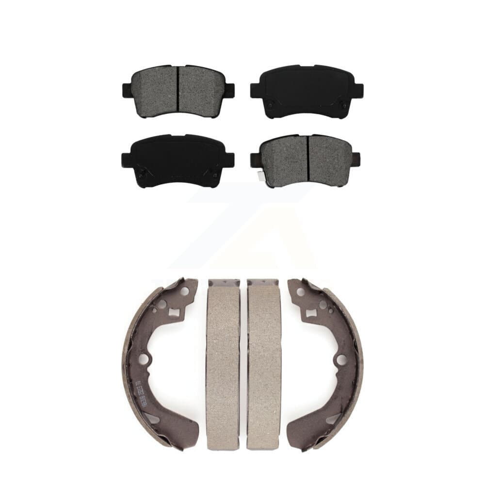 Transit Auto - KSN-100255 - Front and Rear Disc Brake Pad Kits image 1