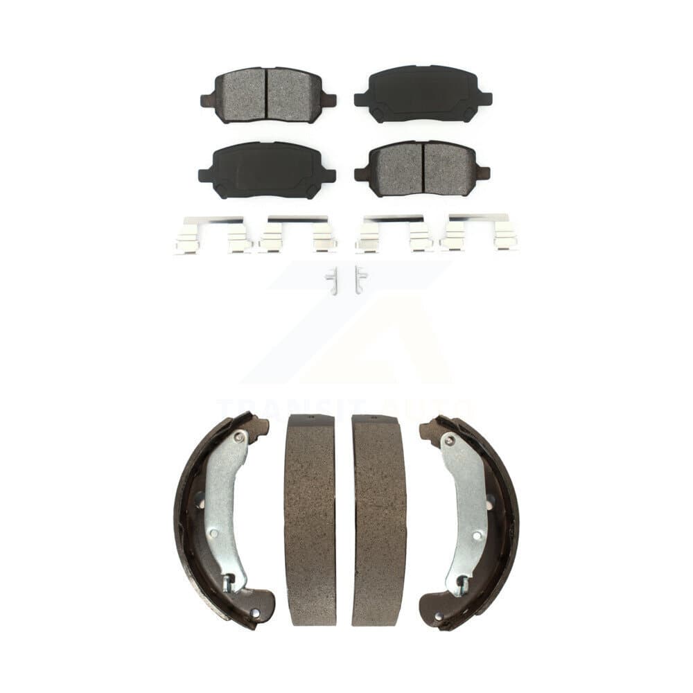 Transit Auto - KSN-100261 - Front and Rear Disc Brake Pad Kits image 1