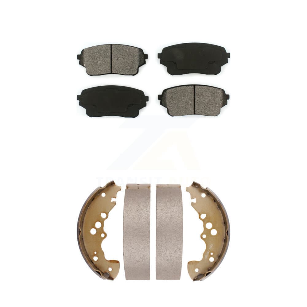 Transit Auto - KSN-100273 - Front and Rear Disc Brake Pad Kits image 1