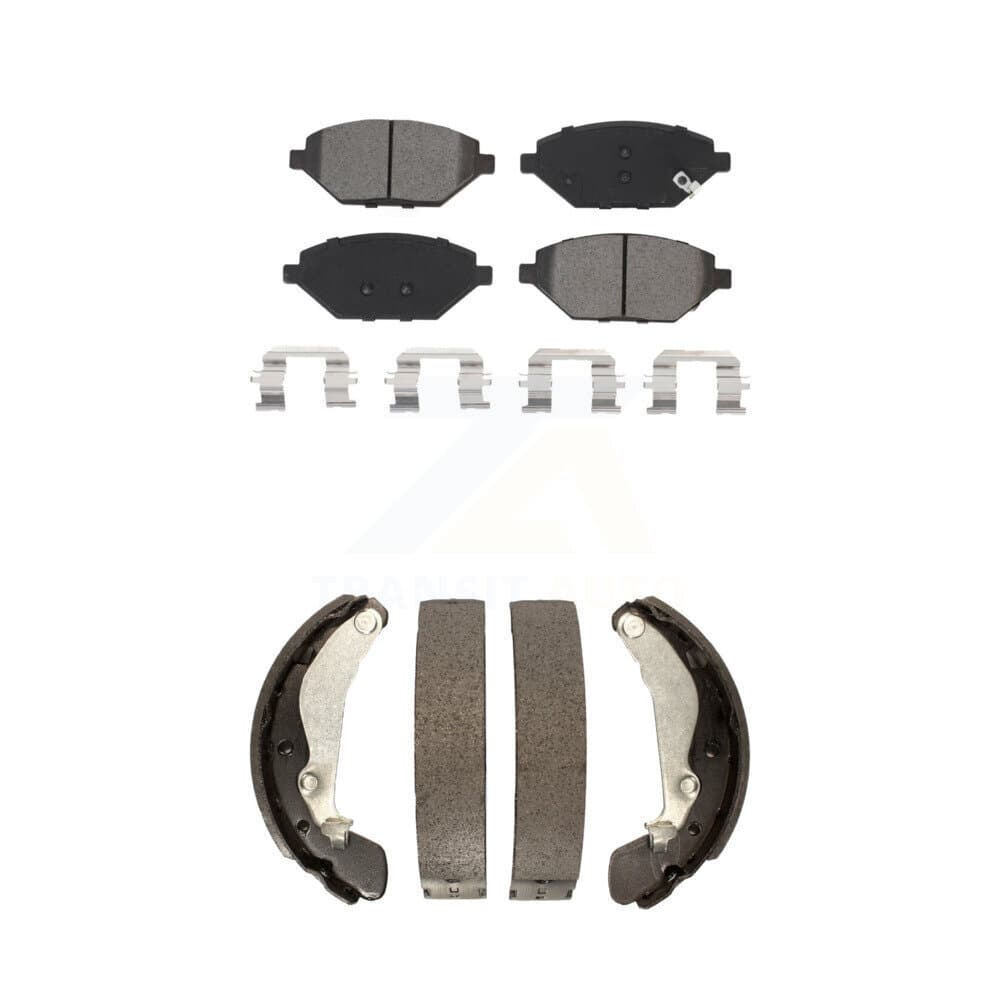 Transit Auto - KSN-100297 - Front and Rear Disc Brake Pad Kits image 1