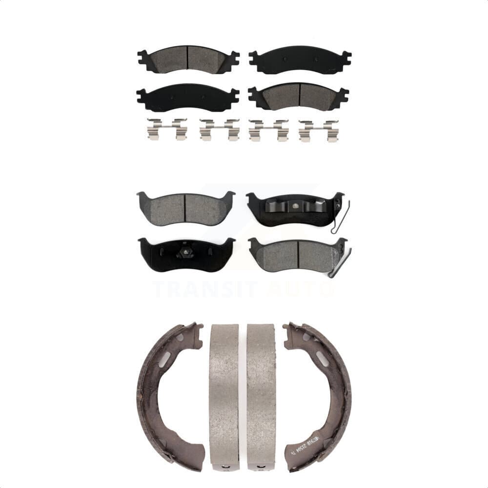 Transit Auto - KSN-100556 - Front and Rear Disc Brake Pad Kits image 1