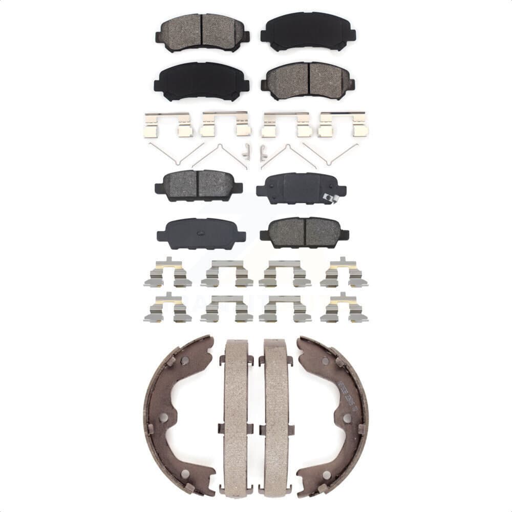 Transit Auto - KSN-100564 - Front and Rear Disc Brake Pad Kits image 1