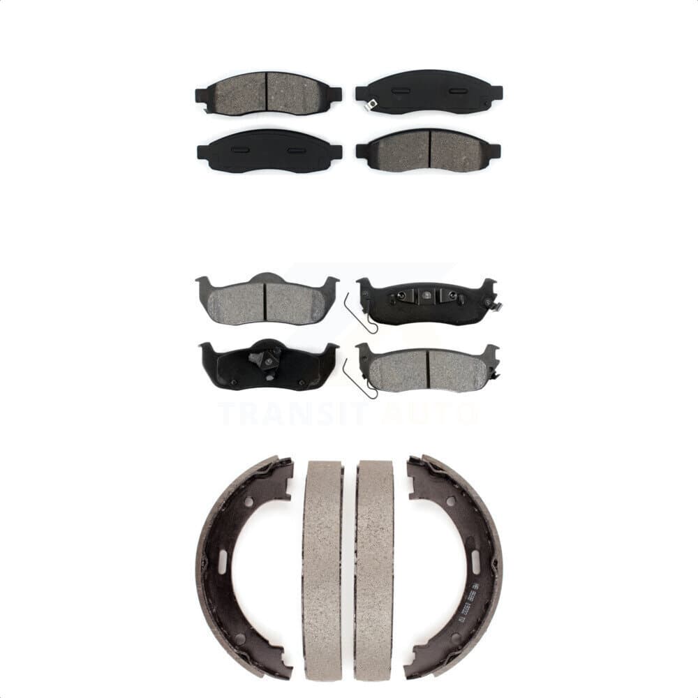 Transit Auto - KSN-100572 - Front and Rear Disc Brake Pad Kits image 1