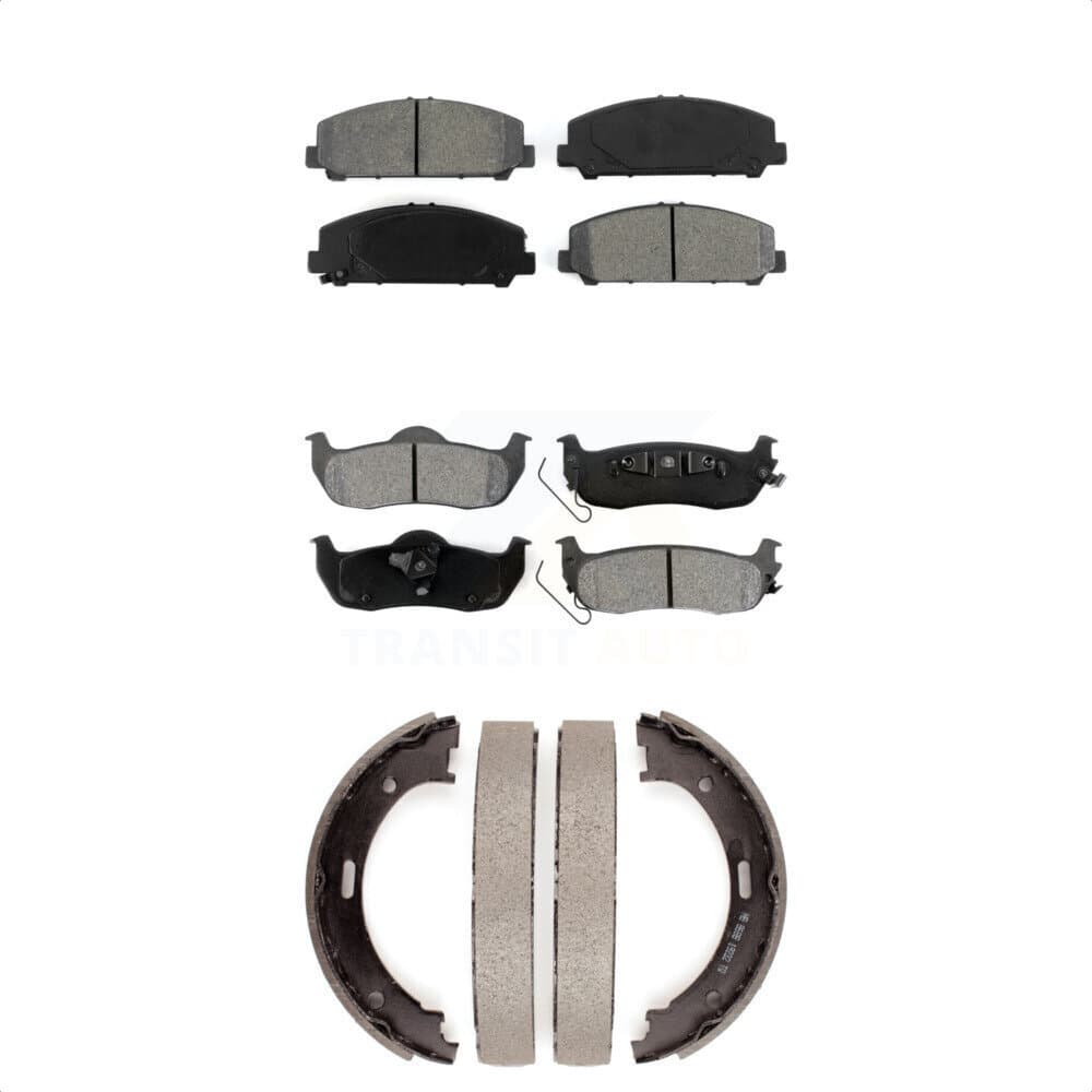 Transit Auto - KSN-100573 - Front and Rear Disc Brake Pad Kits image 1