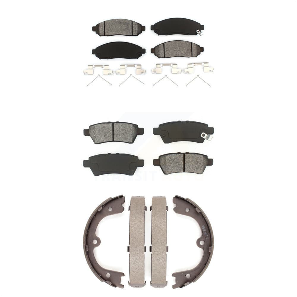 Transit Auto - KSN-100575 - Front and Rear Disc Brake Pad Kits image 1