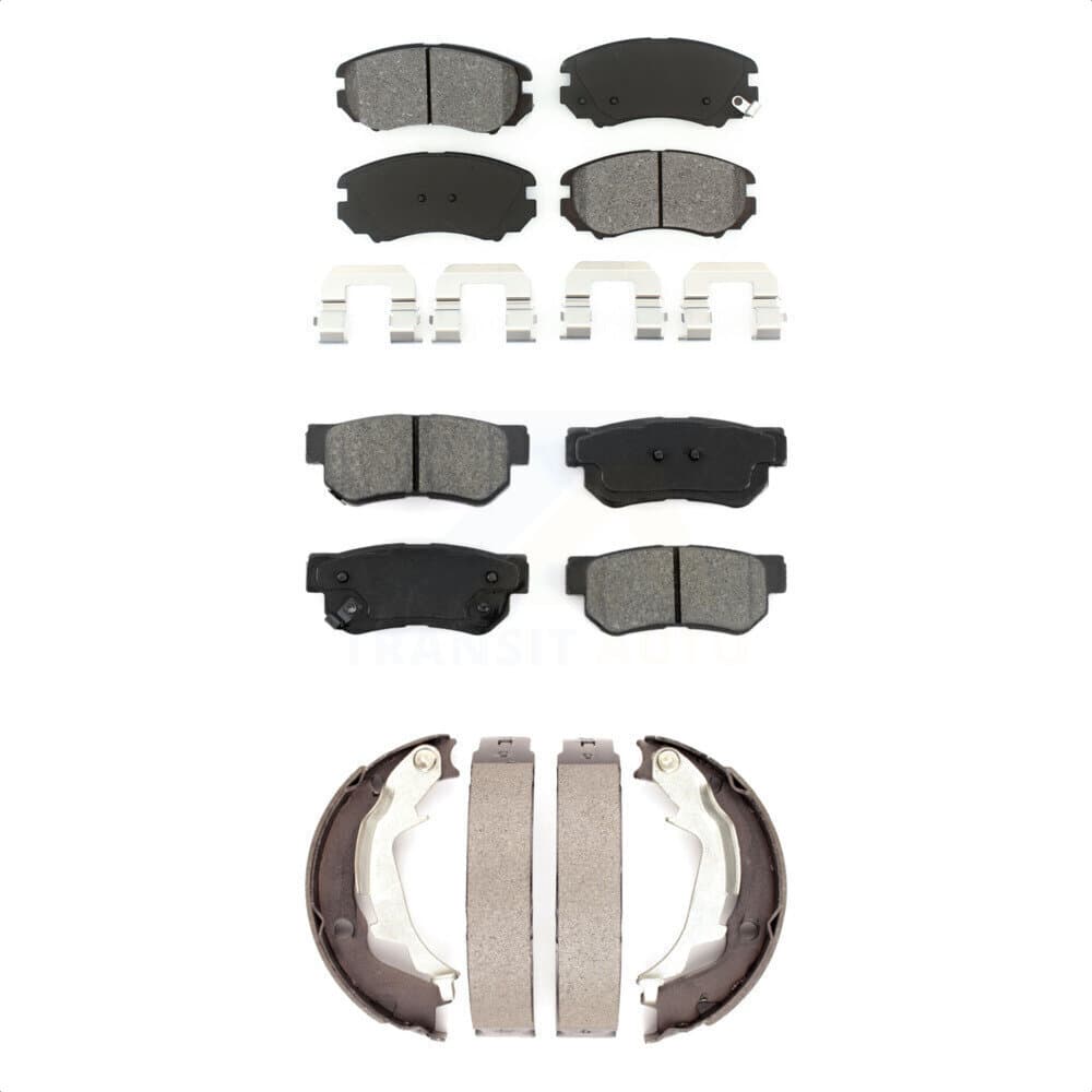 Transit Auto - KSN-100587 - Front and Rear Disc Brake Pad Kits image 1