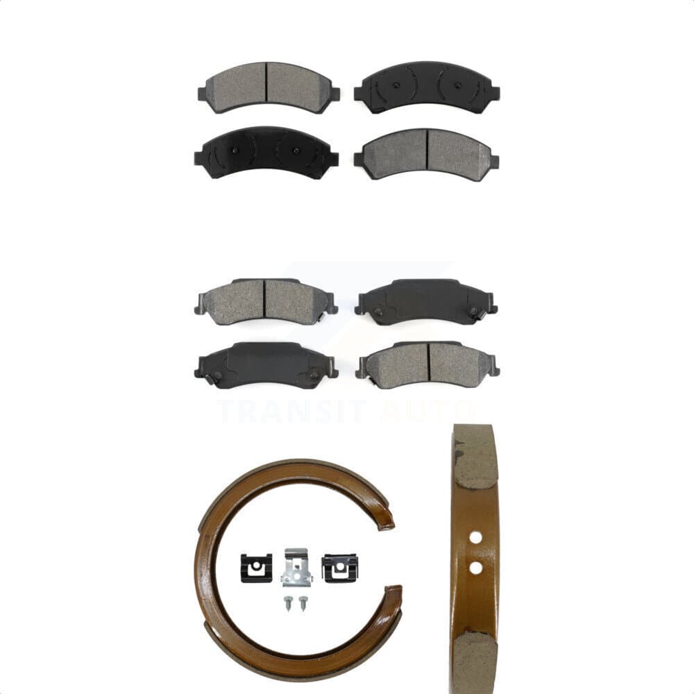 Transit Auto - KSN-100595 - Front and Rear Disc Brake Pad Kits image 1