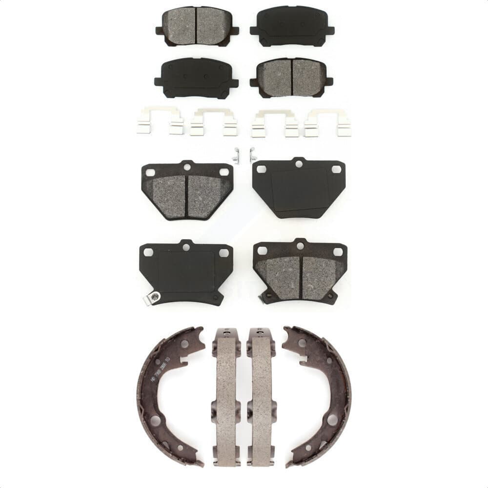 Transit Auto - KSN-100601 - Front and Rear Disc Brake Pad Kits image 1