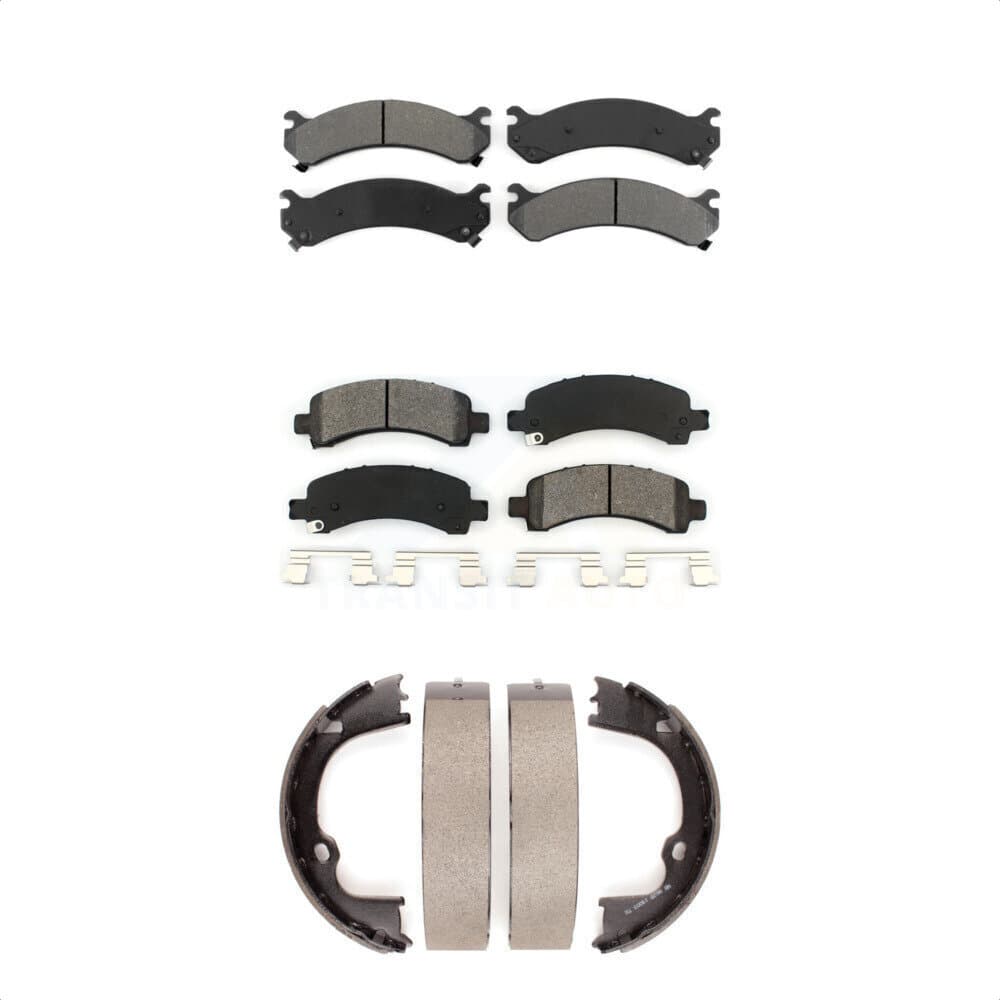 Transit Auto - KSN-100606 - Front and Rear Disc Brake Pad Kits image 1