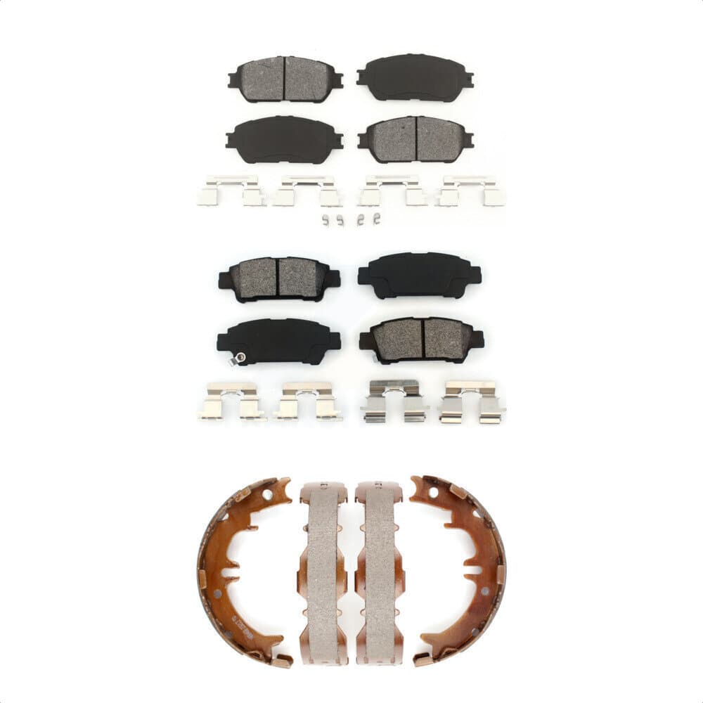 Transit Auto - KSN-100616 - Front and Rear Disc Brake Pad Kits image 1