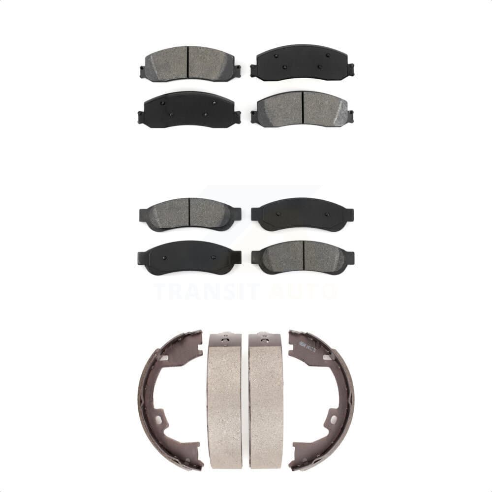 Transit Auto - KSN-100634 - Front and Rear Disc Brake Pad Kits image 1