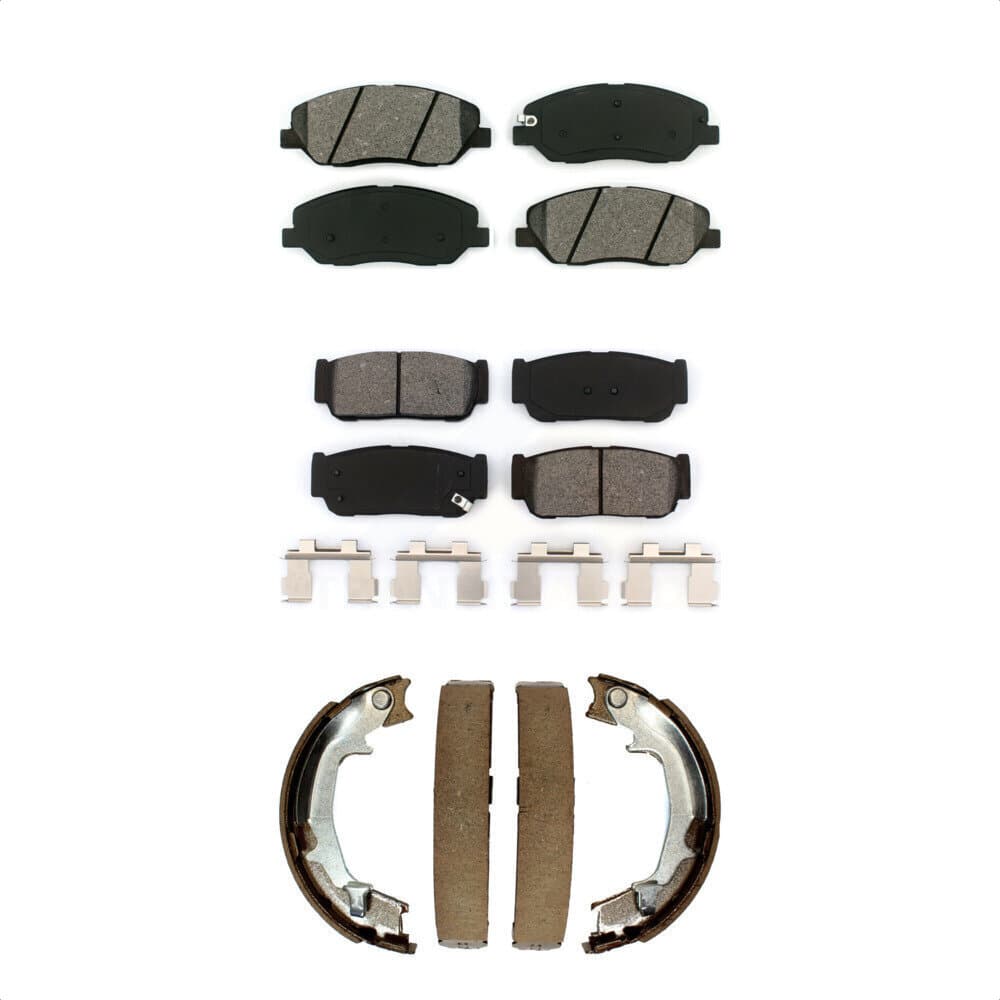 Transit Auto - KSN-100644 - Front and Rear Disc Brake Pad Kits image 1