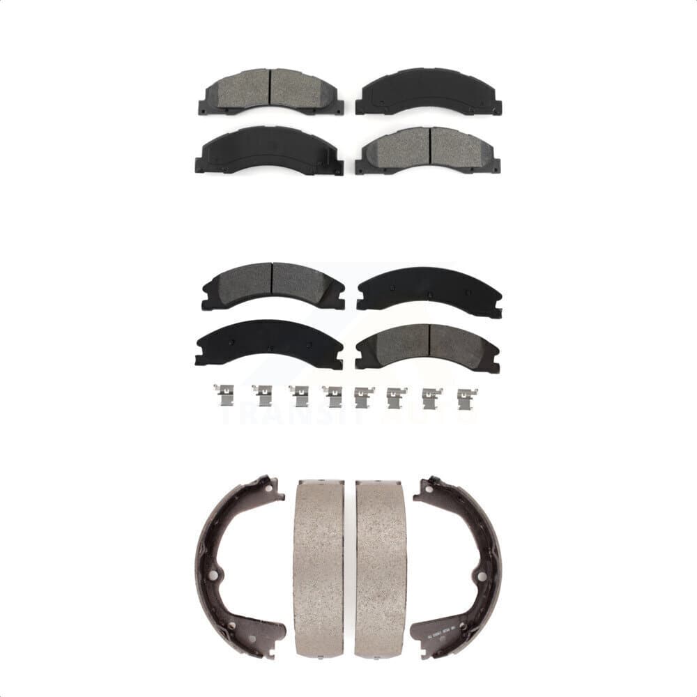 Transit Auto - KSN-100651 - Front and Rear Disc Brake Pad Kits image 1