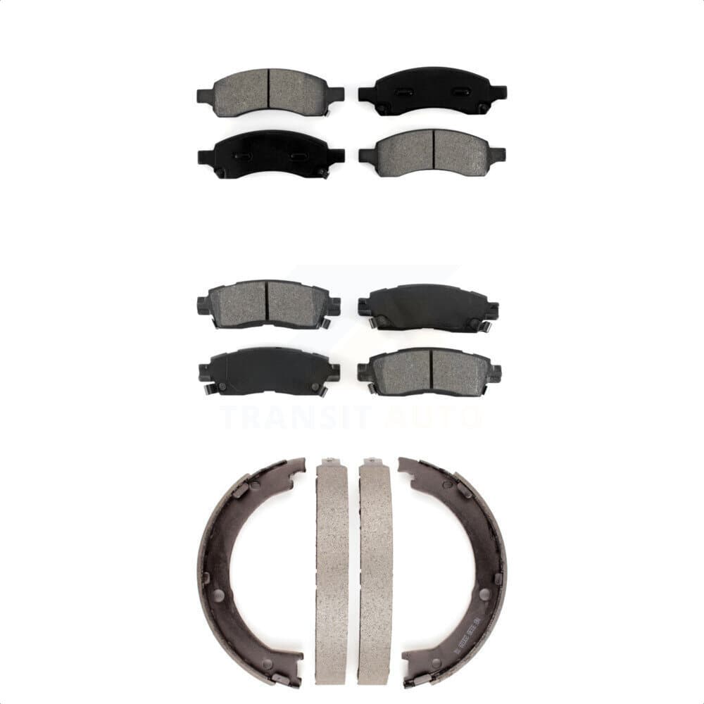 Transit Auto - KSN-100654 - Front and Rear Disc Brake Pad Kits image 1