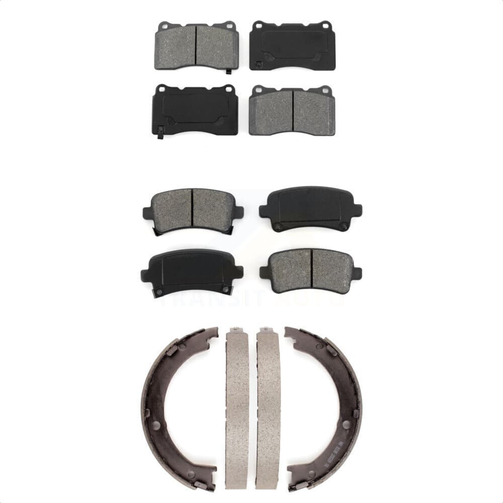 Transit Auto - KSN-100655 - Front and Rear Disc Brake Pad Kits image 1