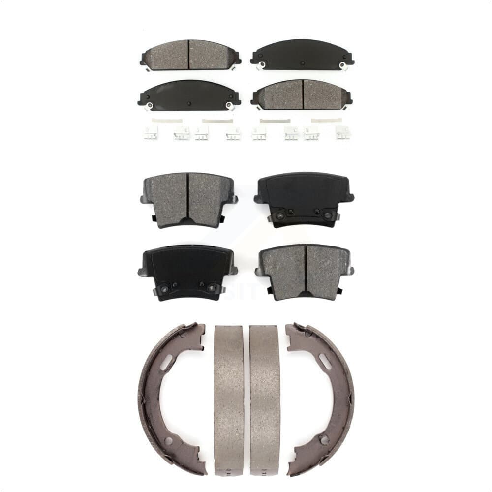 Transit Auto - KSN-100671 - Front and Rear Disc Brake Pad Kits image 1